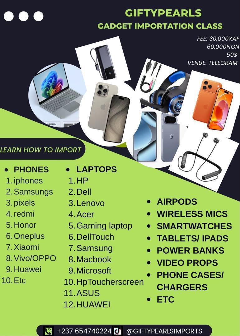 Gadget Importation Class